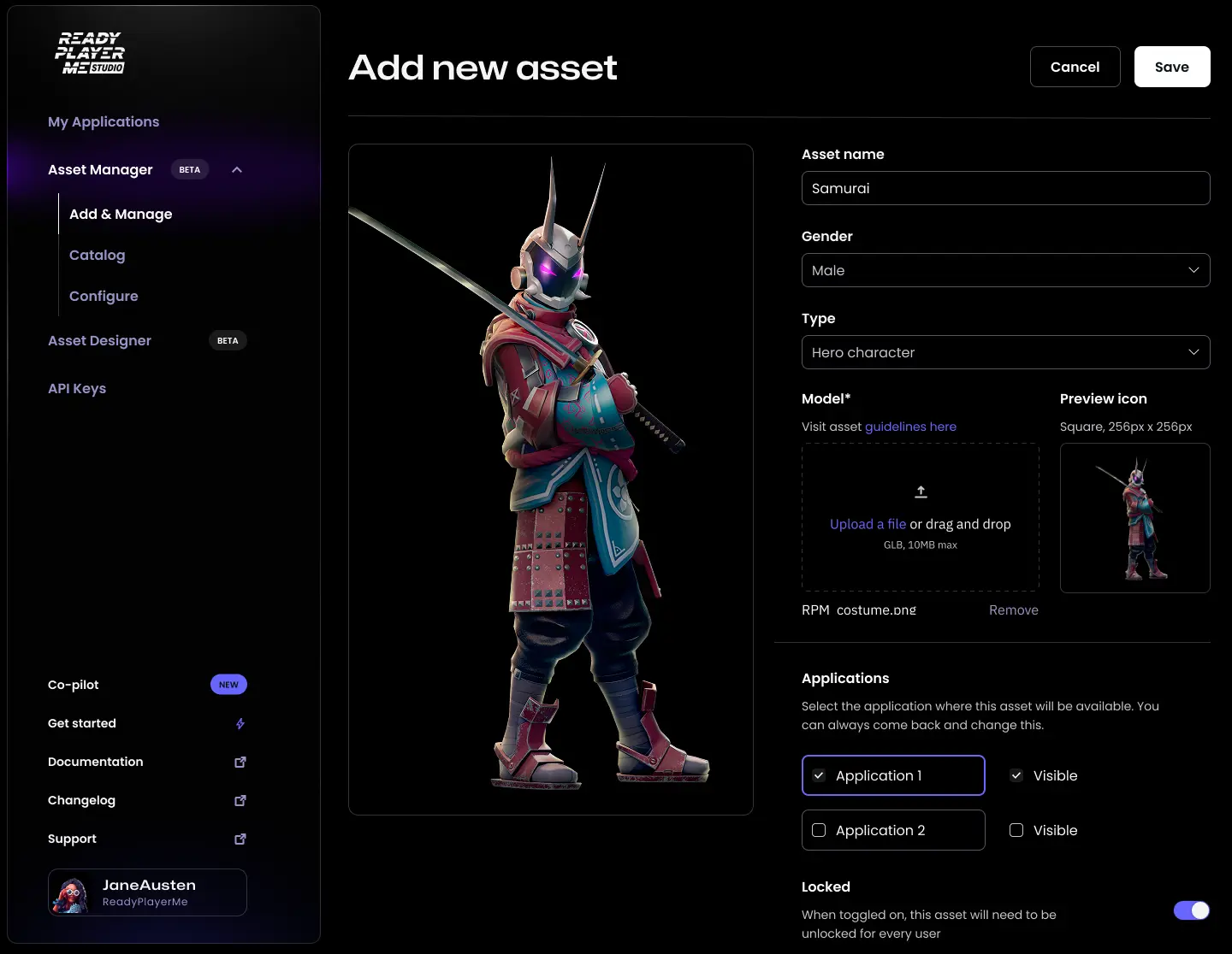 Avatar Customization Tool